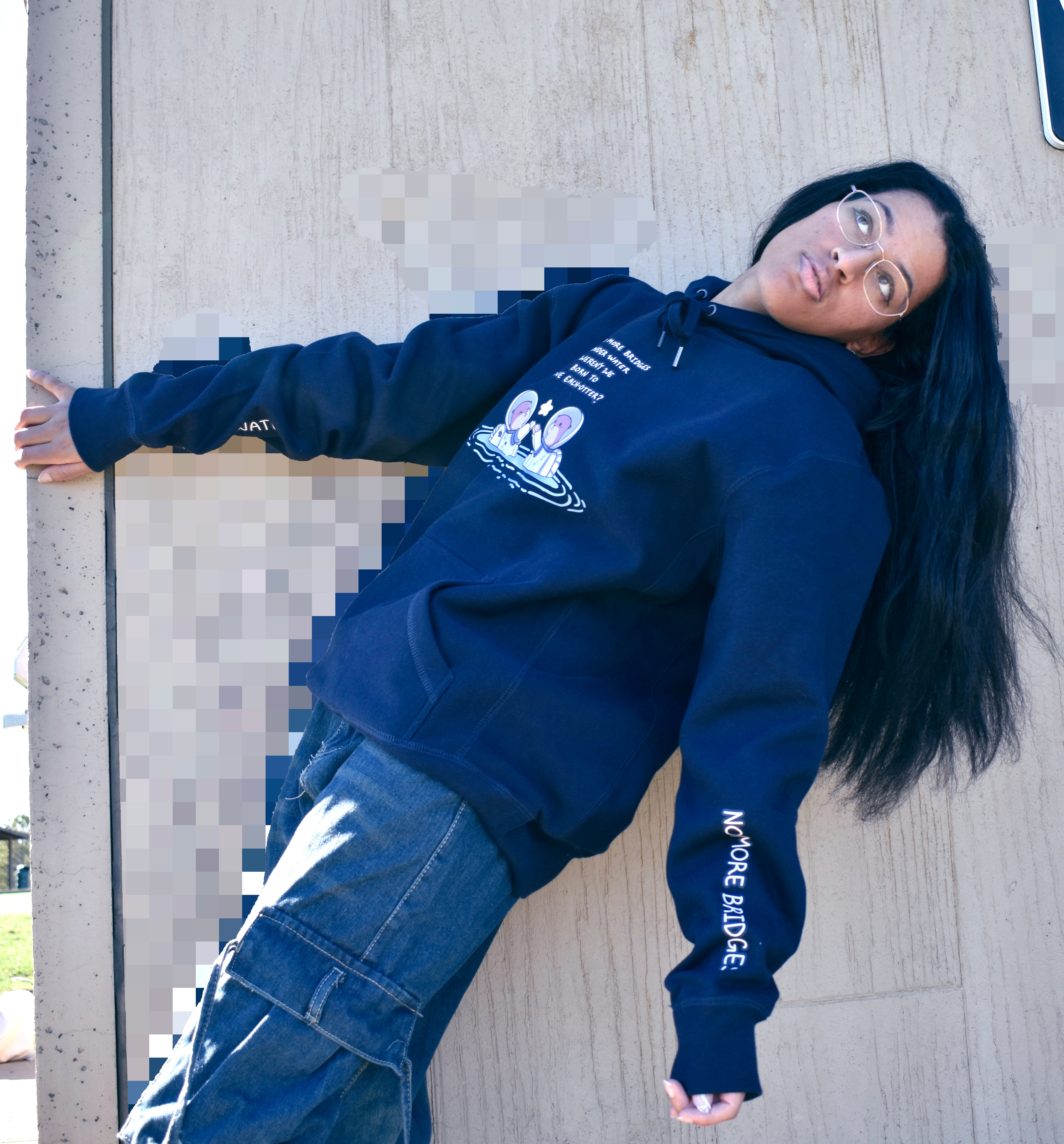 No More Bridges Under Water - OtterSpace Hoodie