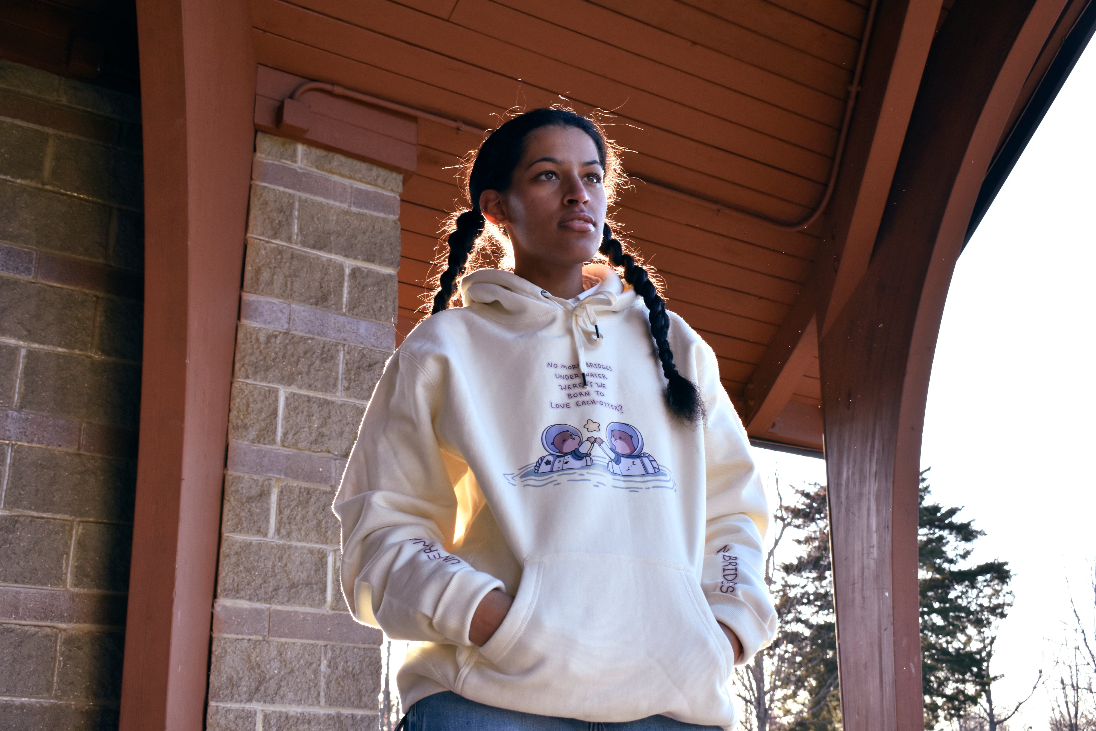 No More Bridges Under Water - OtterSpace Hoodie