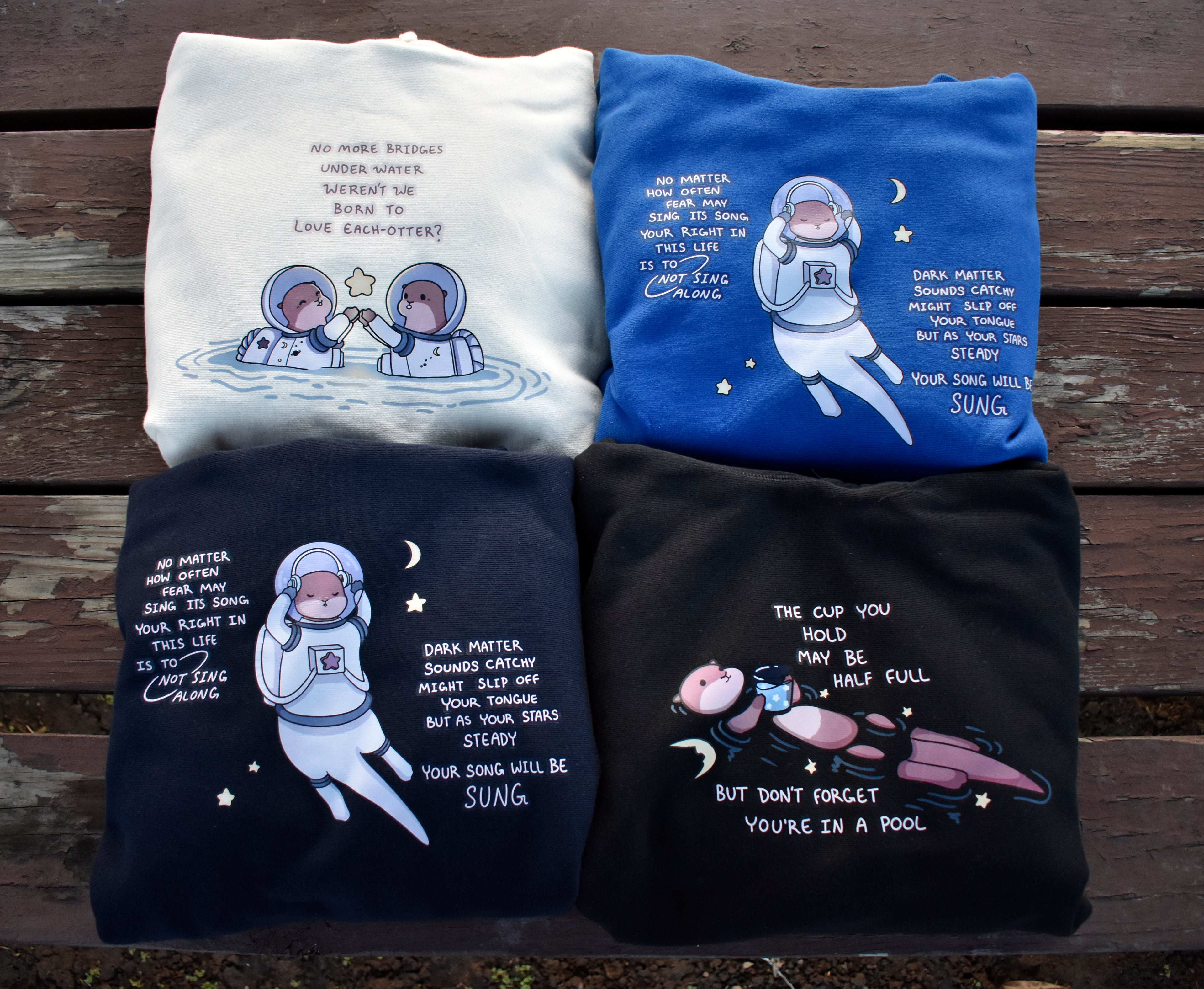 No More Bridges Under Water - OtterSpace Hoodie