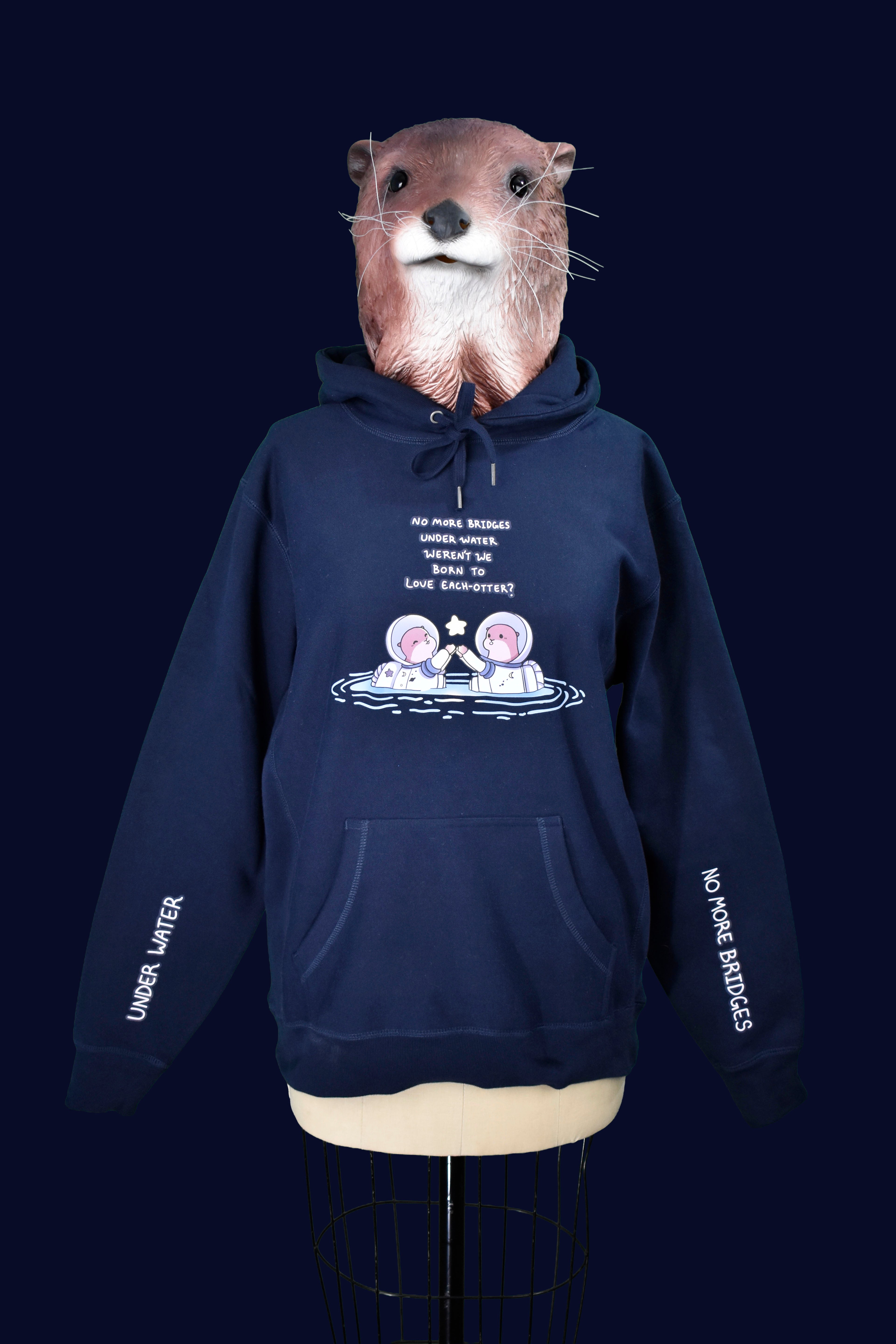 No More Bridges Under Water - OtterSpace Hoodie