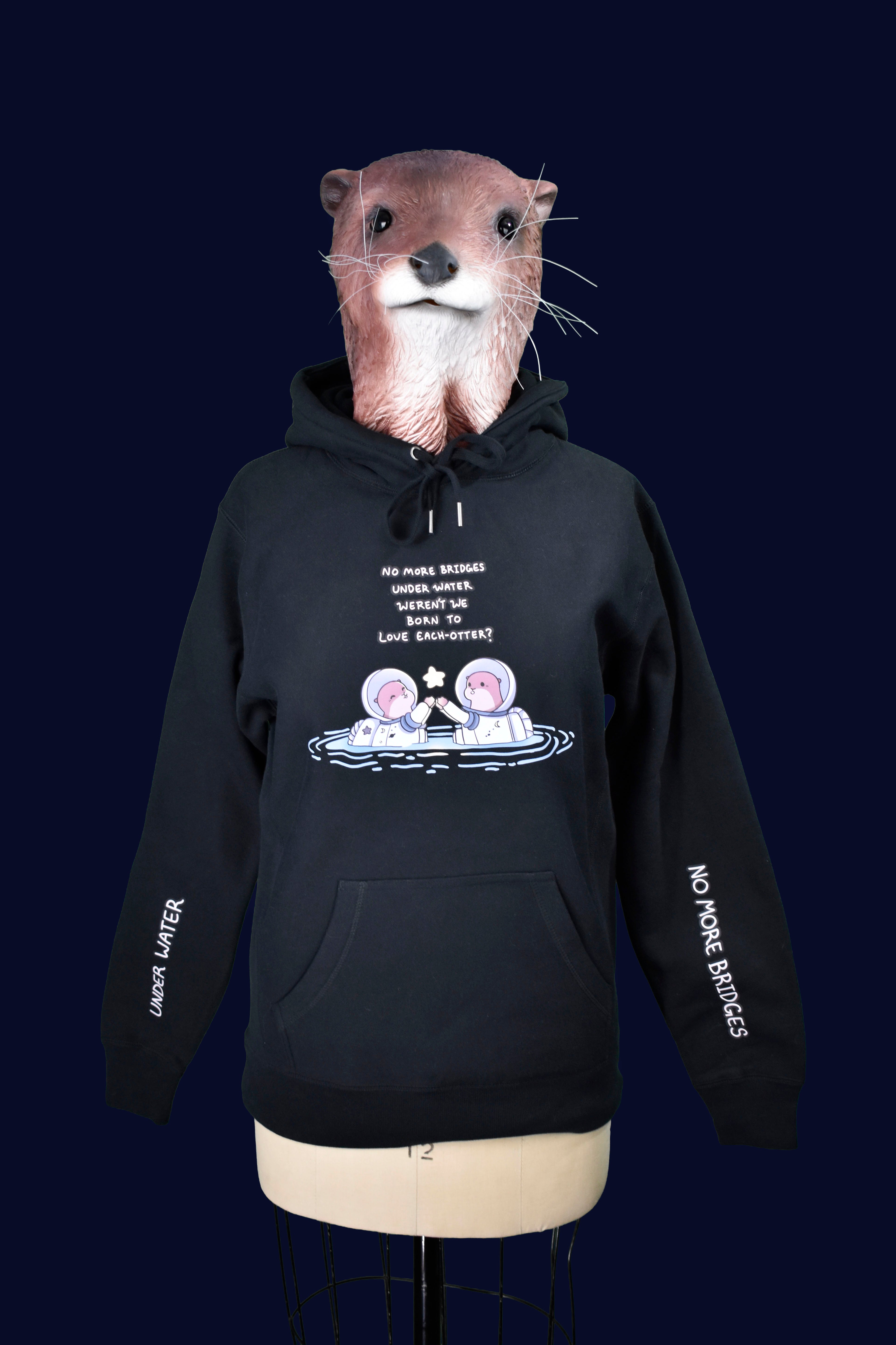 No More Bridges Under Water - OtterSpace Hoodie
