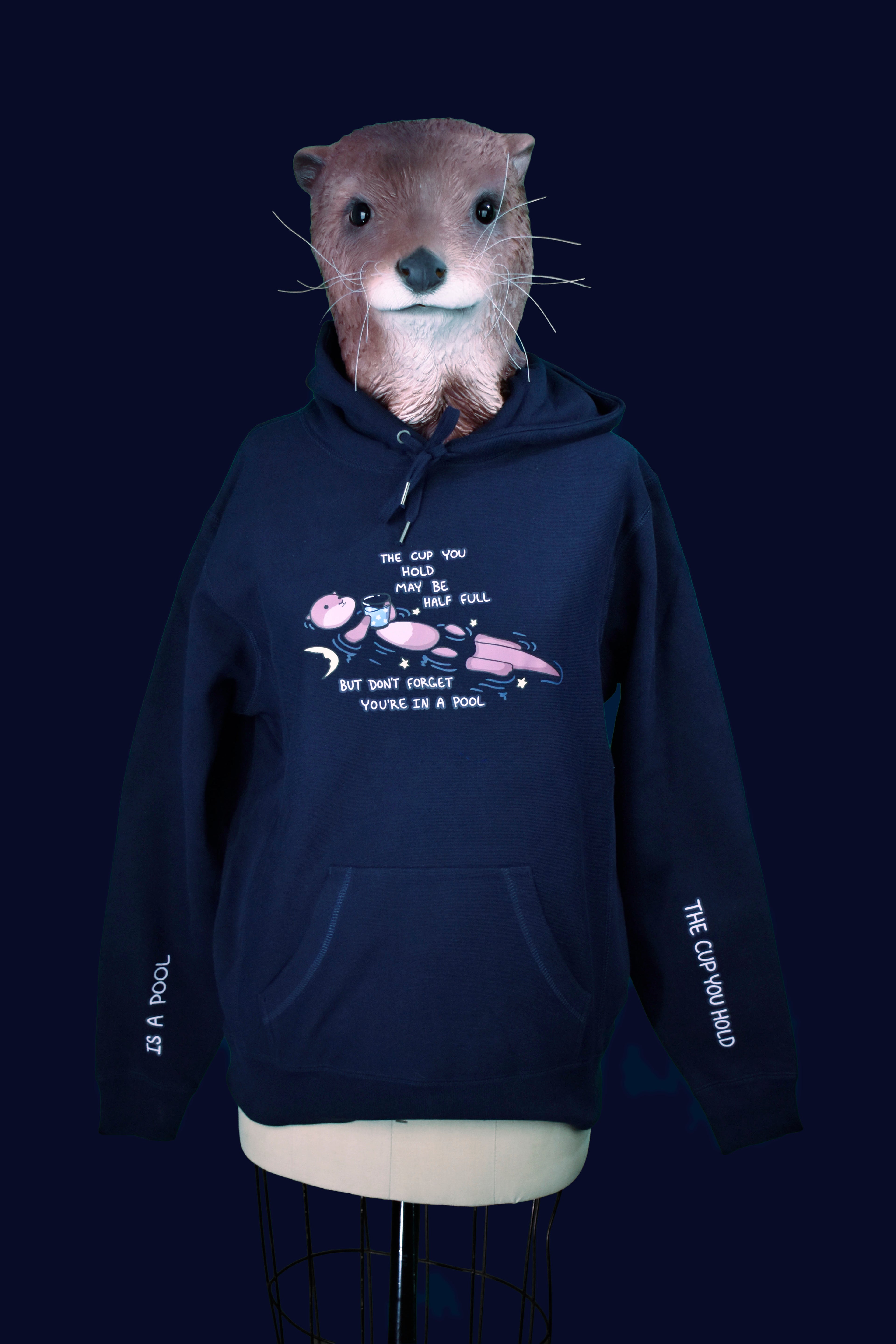 Your Cup is a Pool - OtterSpace Hoodie