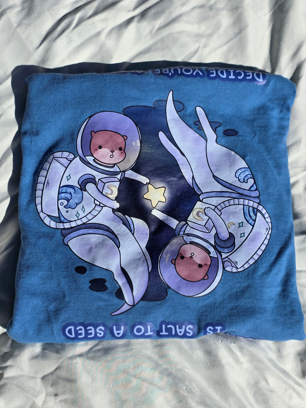 The Vision is Alive - Baggy Tee (Blue)