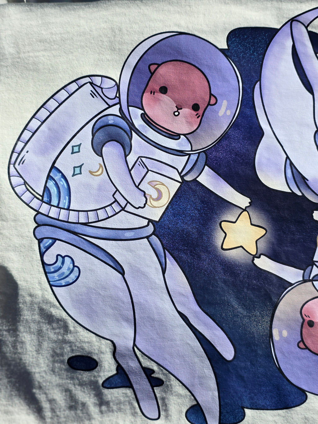 The Vision is Alive - Baggy Tee (Cream)