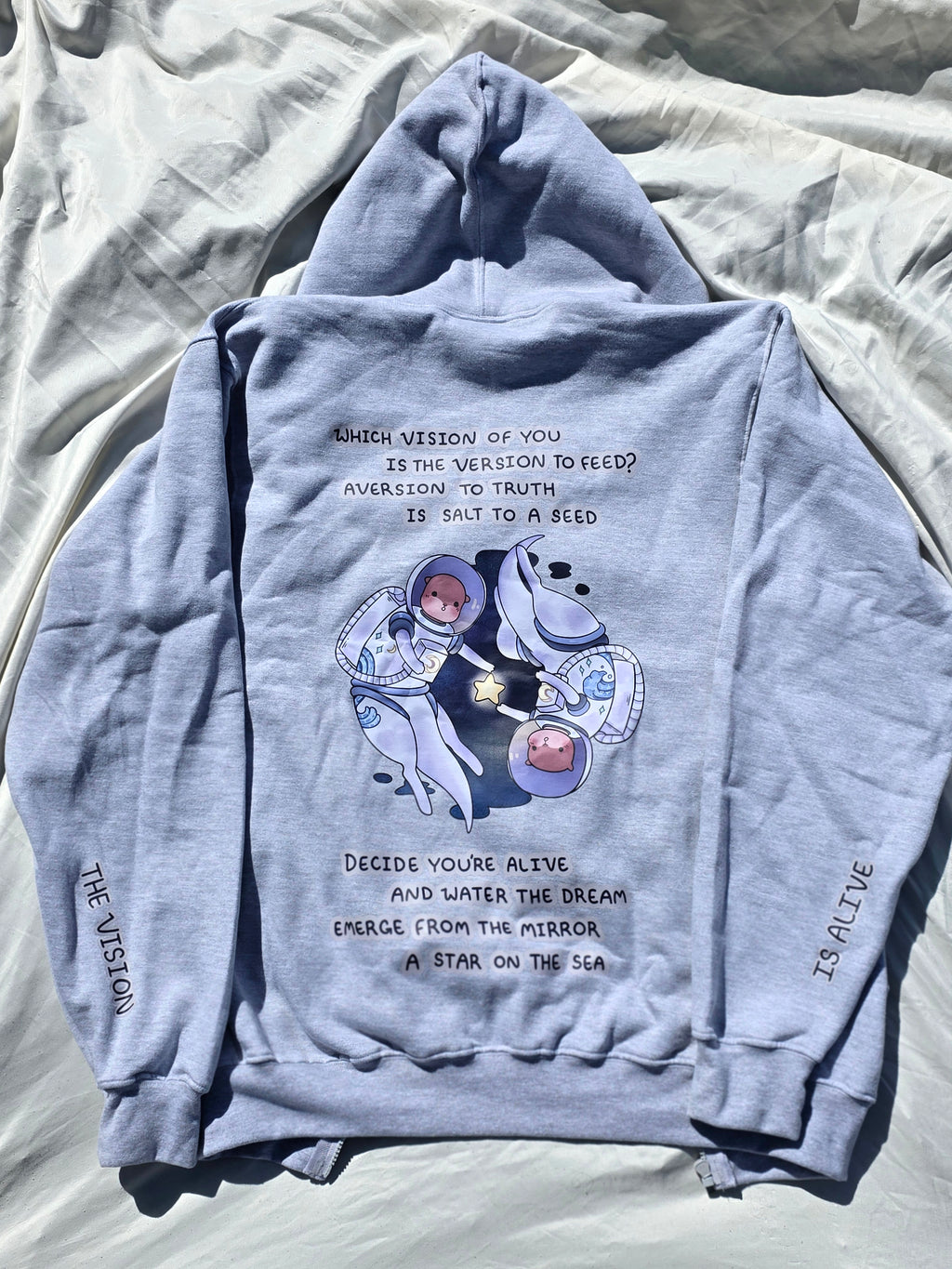 The Vision is Alive - Zip-Up Hoodie