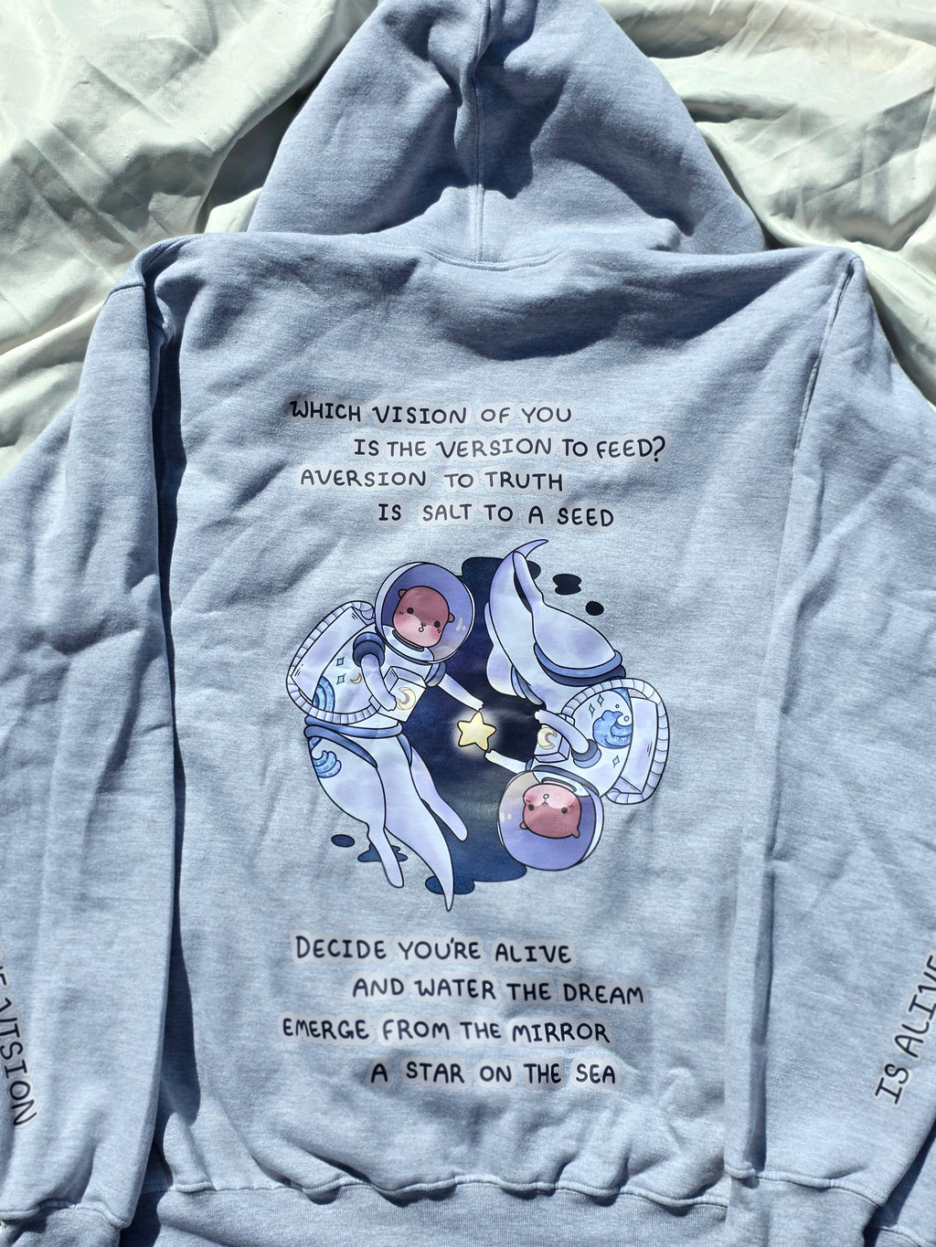 The Vision is Alive - Zip-Up Hoodie