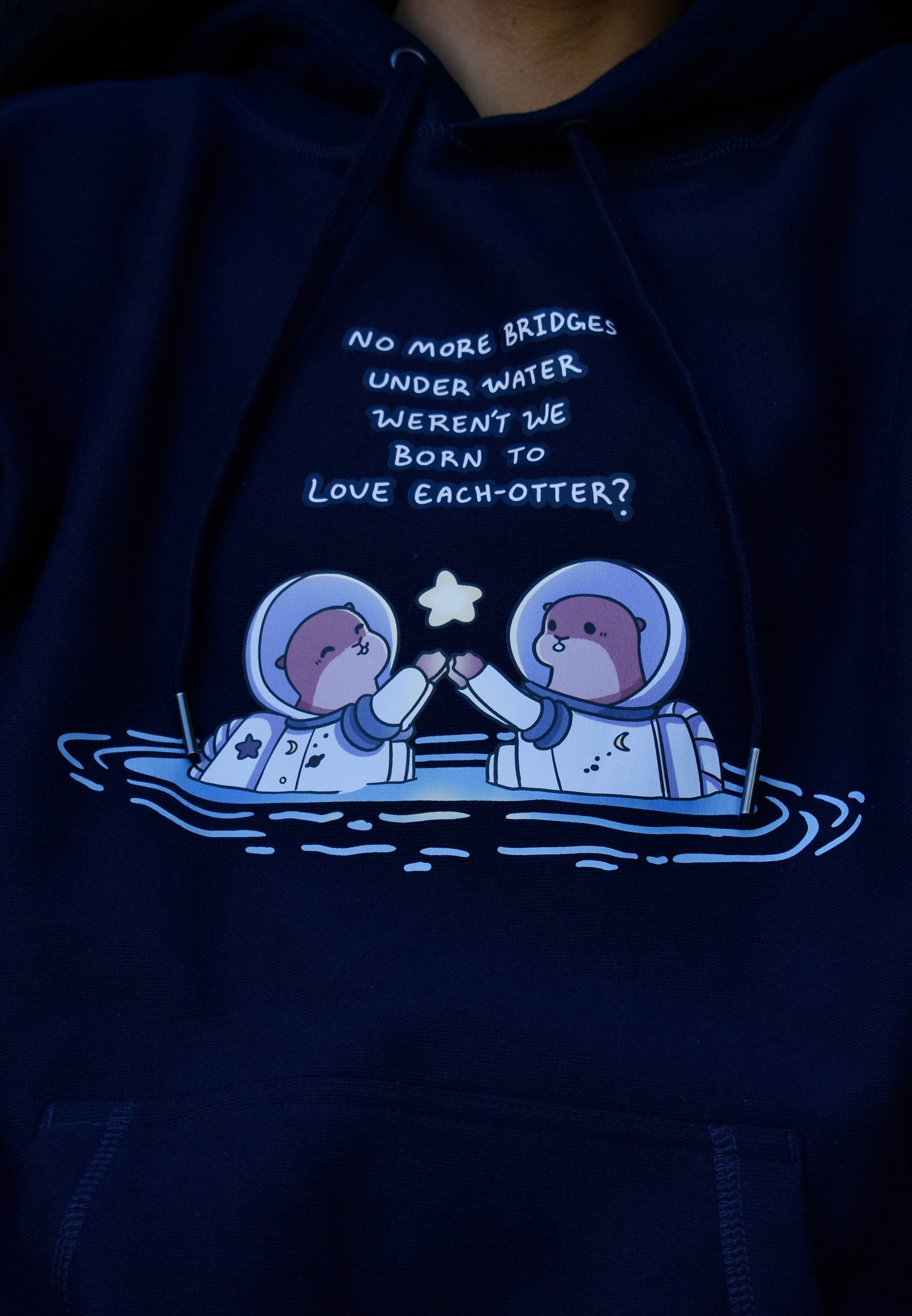 No More Bridges Under Water - OtterSpace Hoodie