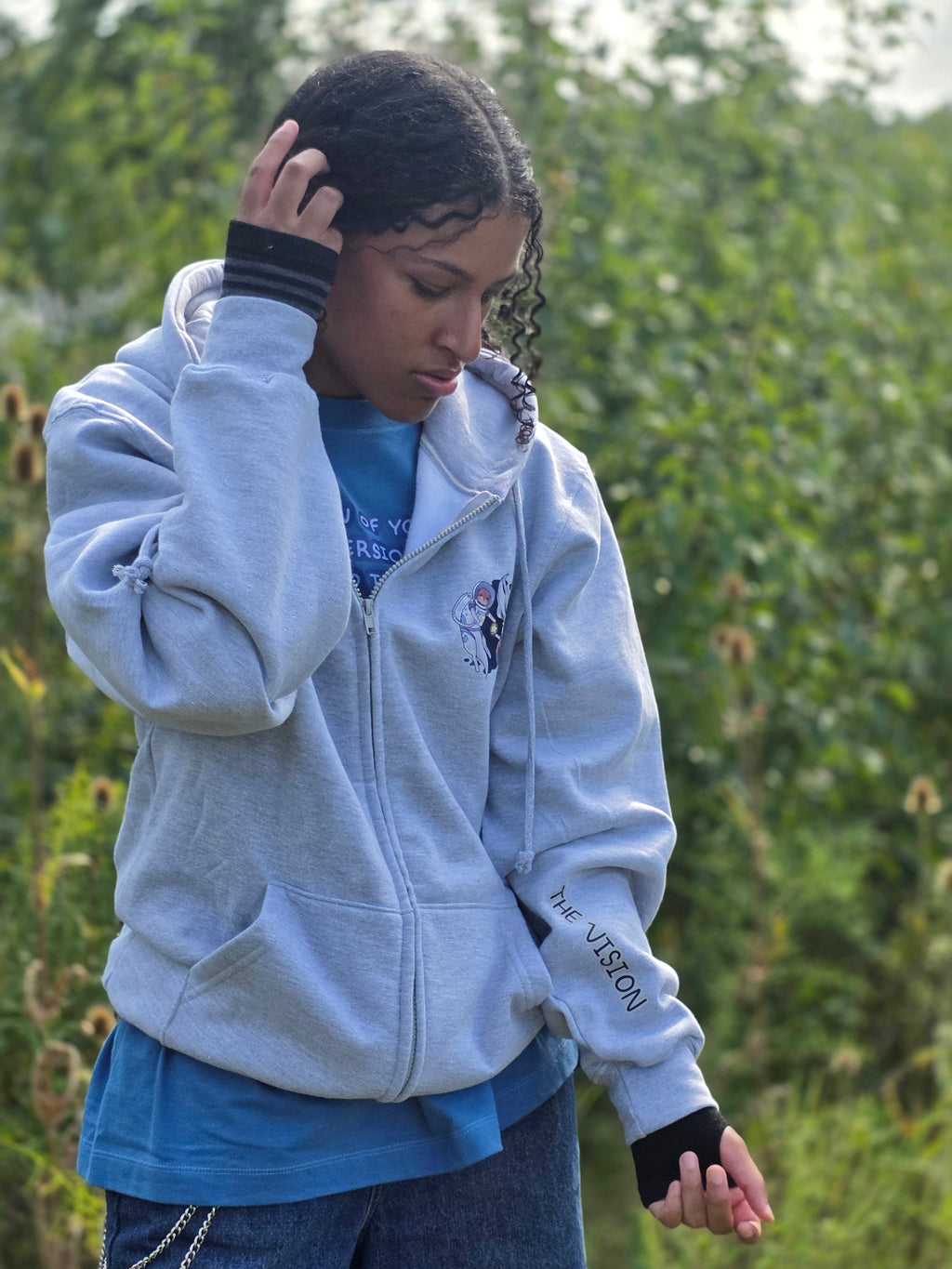 The Vision is Alive - Zip-Up Hoodie