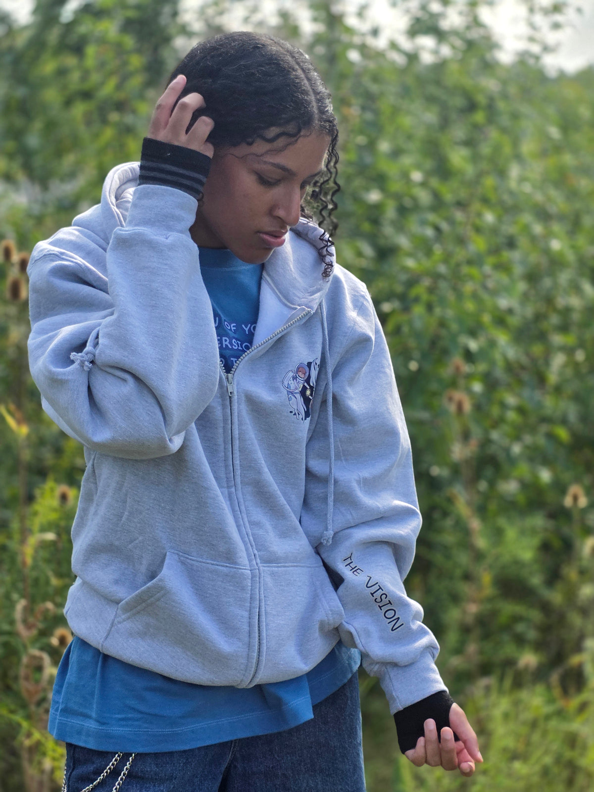 The Vision is Alive - Zip-Up Hoodie