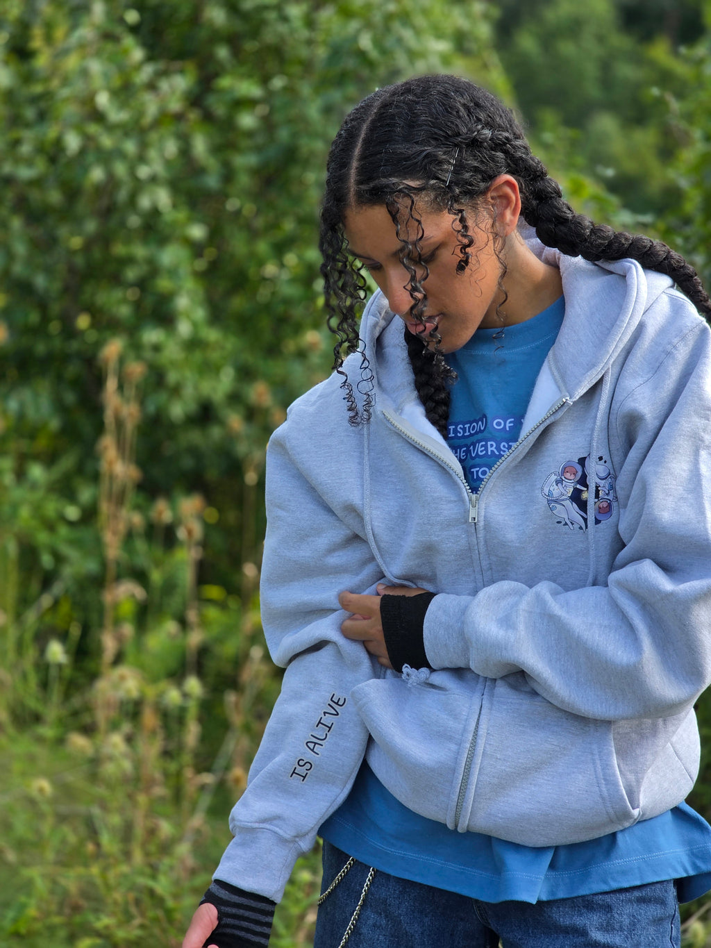 The Vision is Alive - Zip-Up Hoodie
