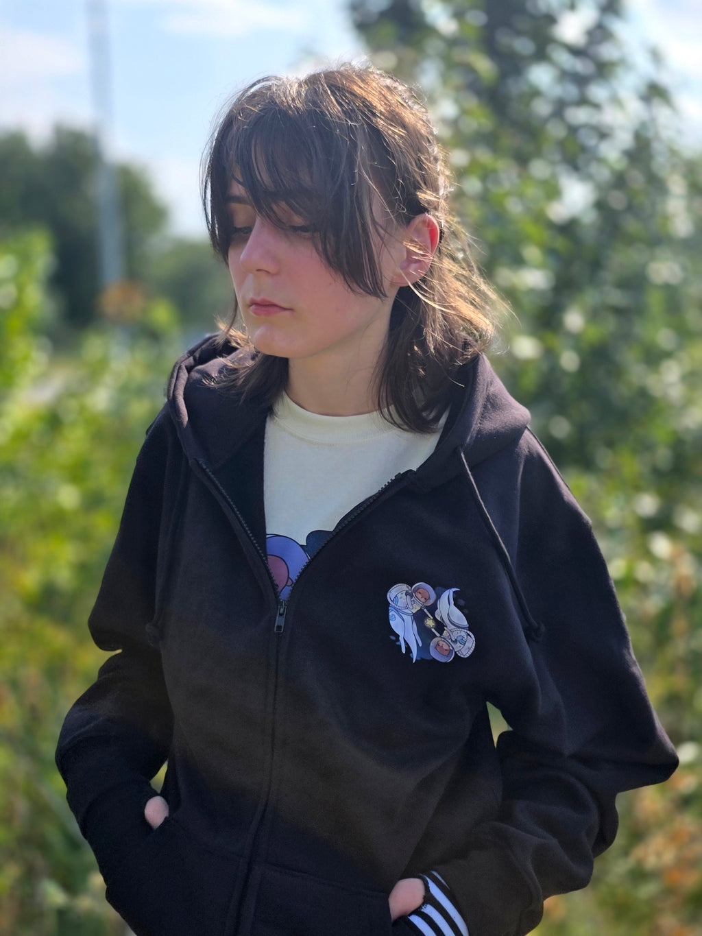 The Vision is Alive - Zip-Up Hoodie