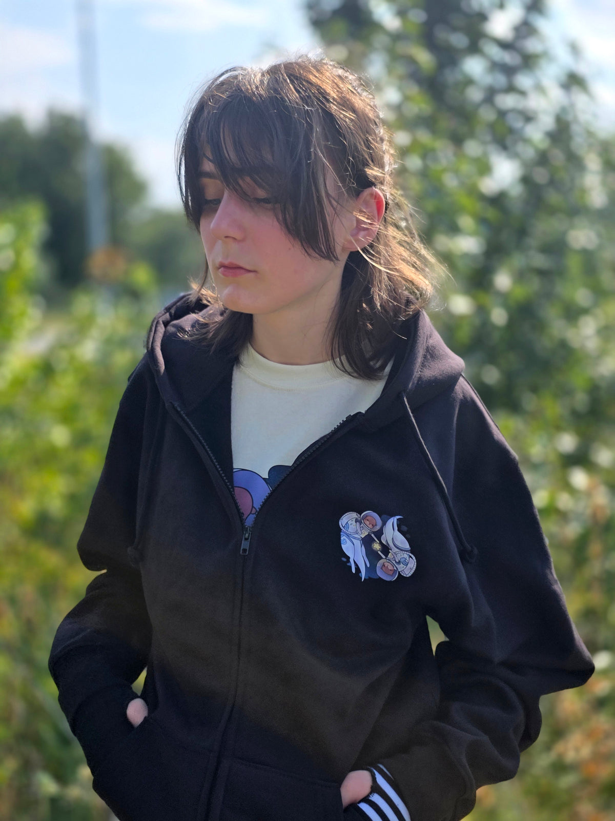 The Vision is Alive - Zip-Up Hoodie