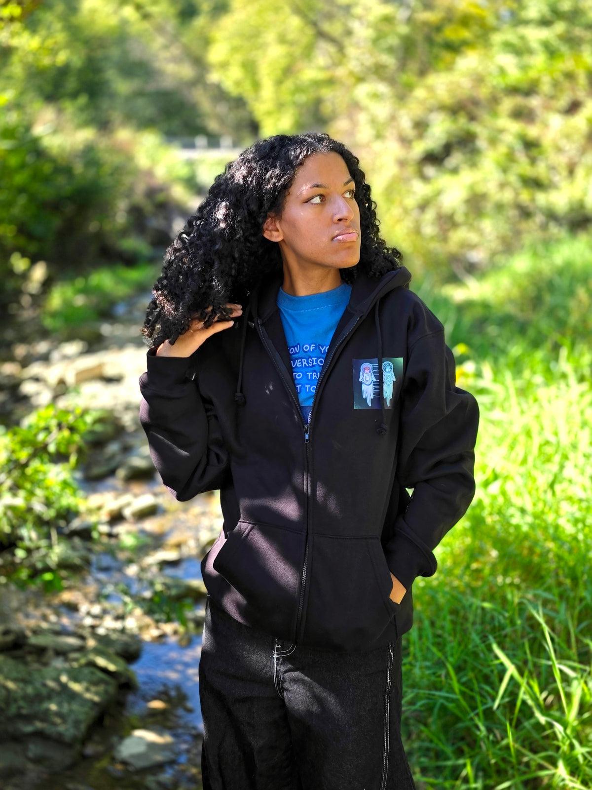 Division is a Lie - Zip-Up Hoodie