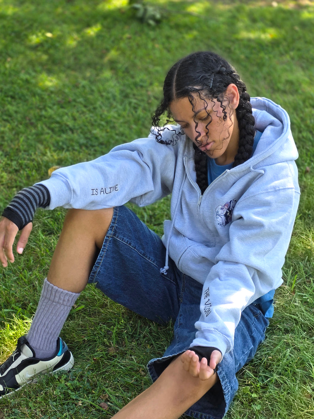 The Vision is Alive - Zip-Up Hoodie