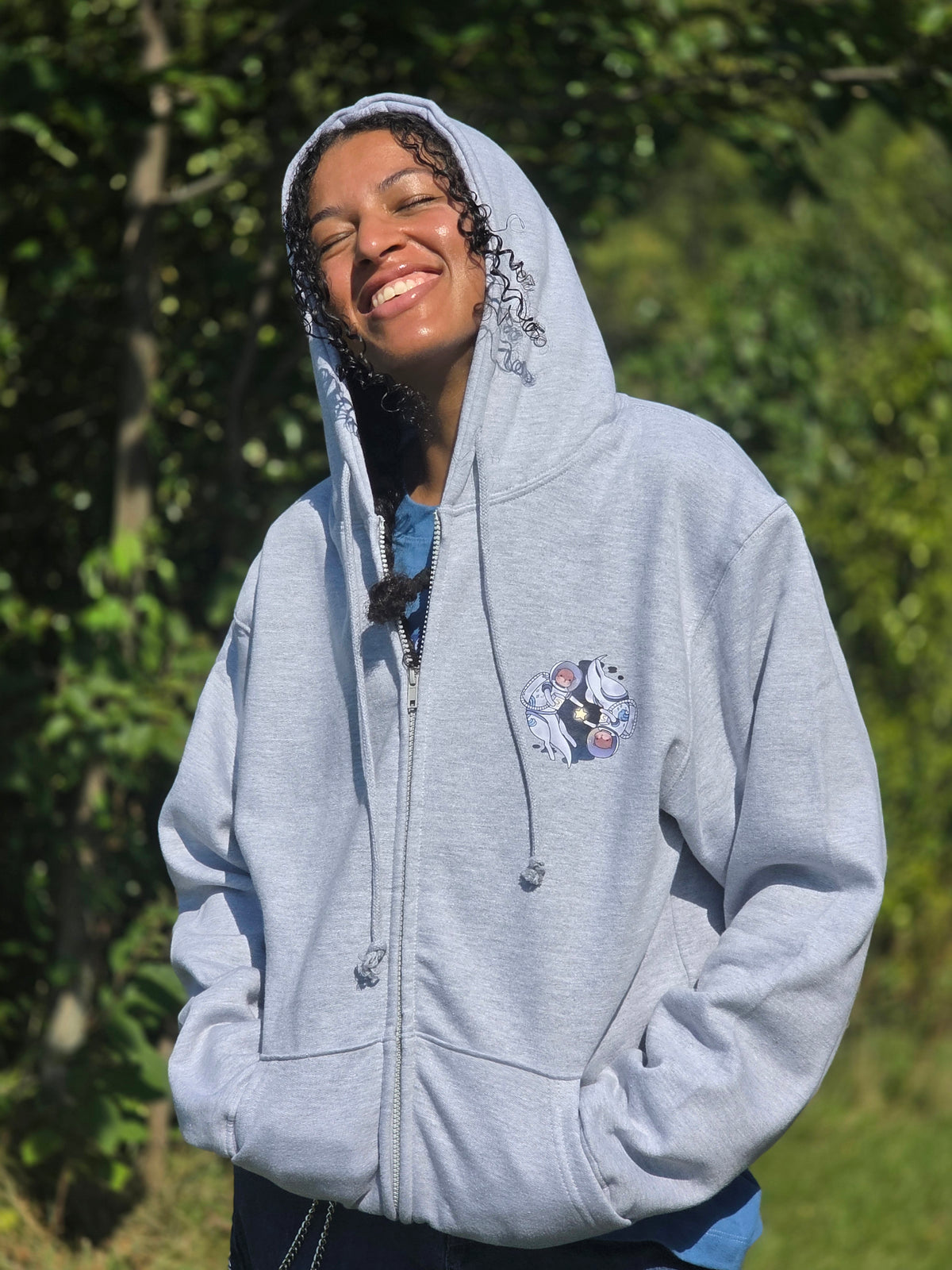 The Vision is Alive - Zip-Up Hoodie