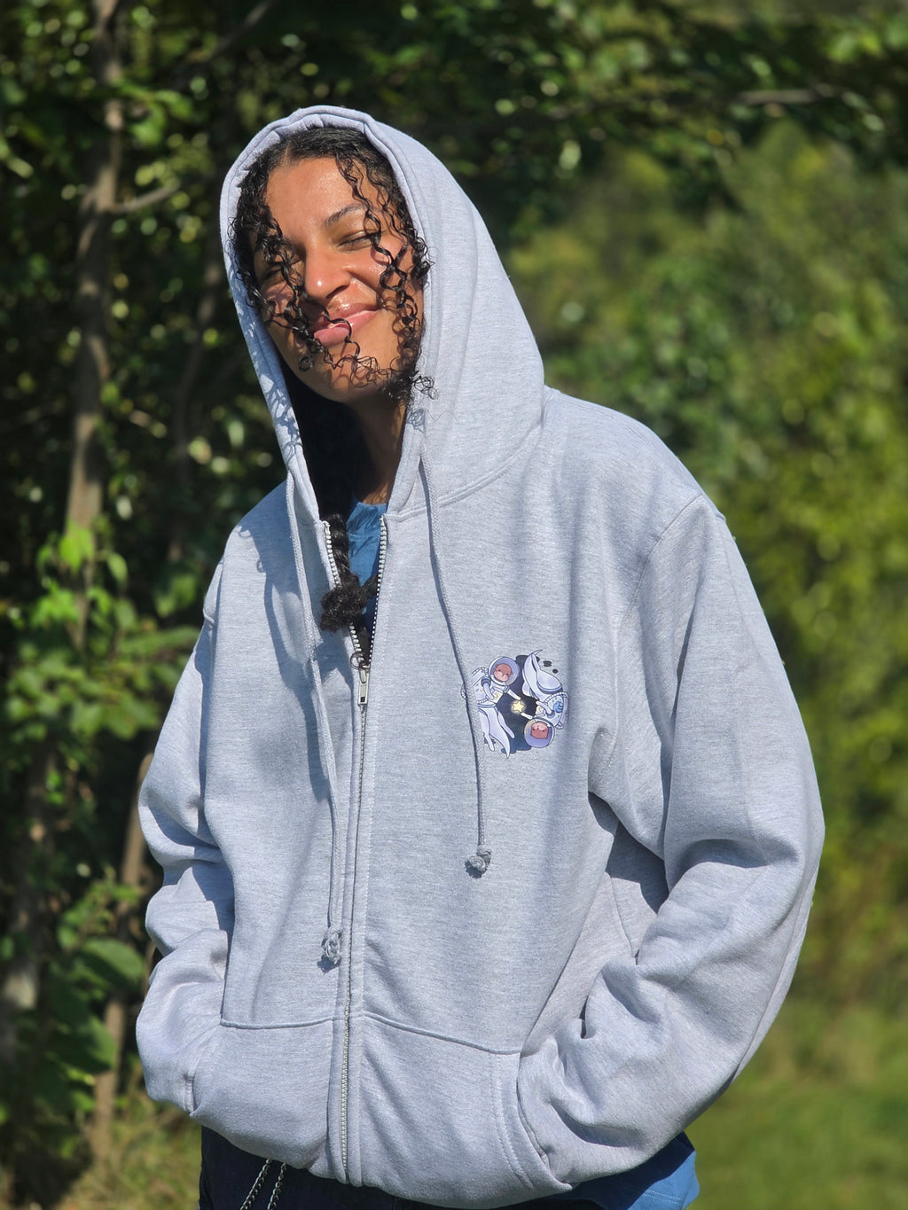 The Vision is Alive - Zip-Up Hoodie