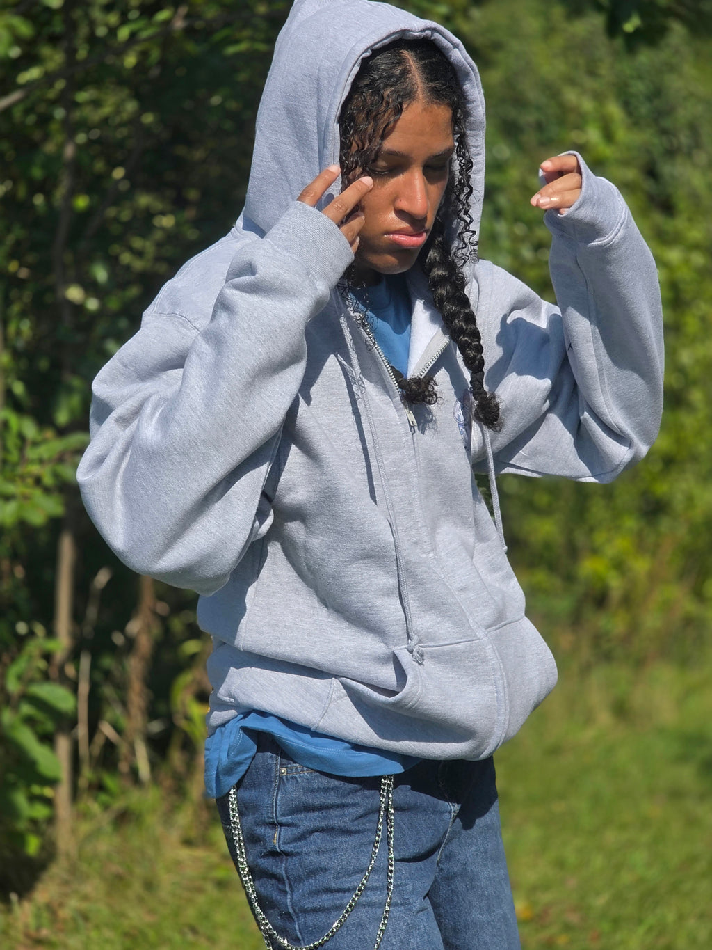 The Vision is Alive - Zip-Up Hoodie