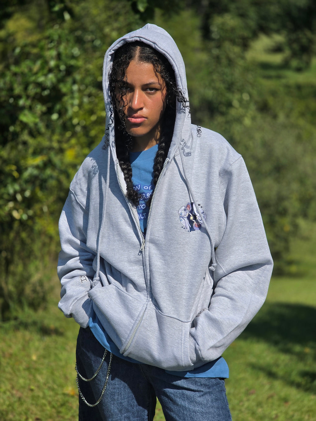 The Vision is Alive - Zip-Up Hoodie