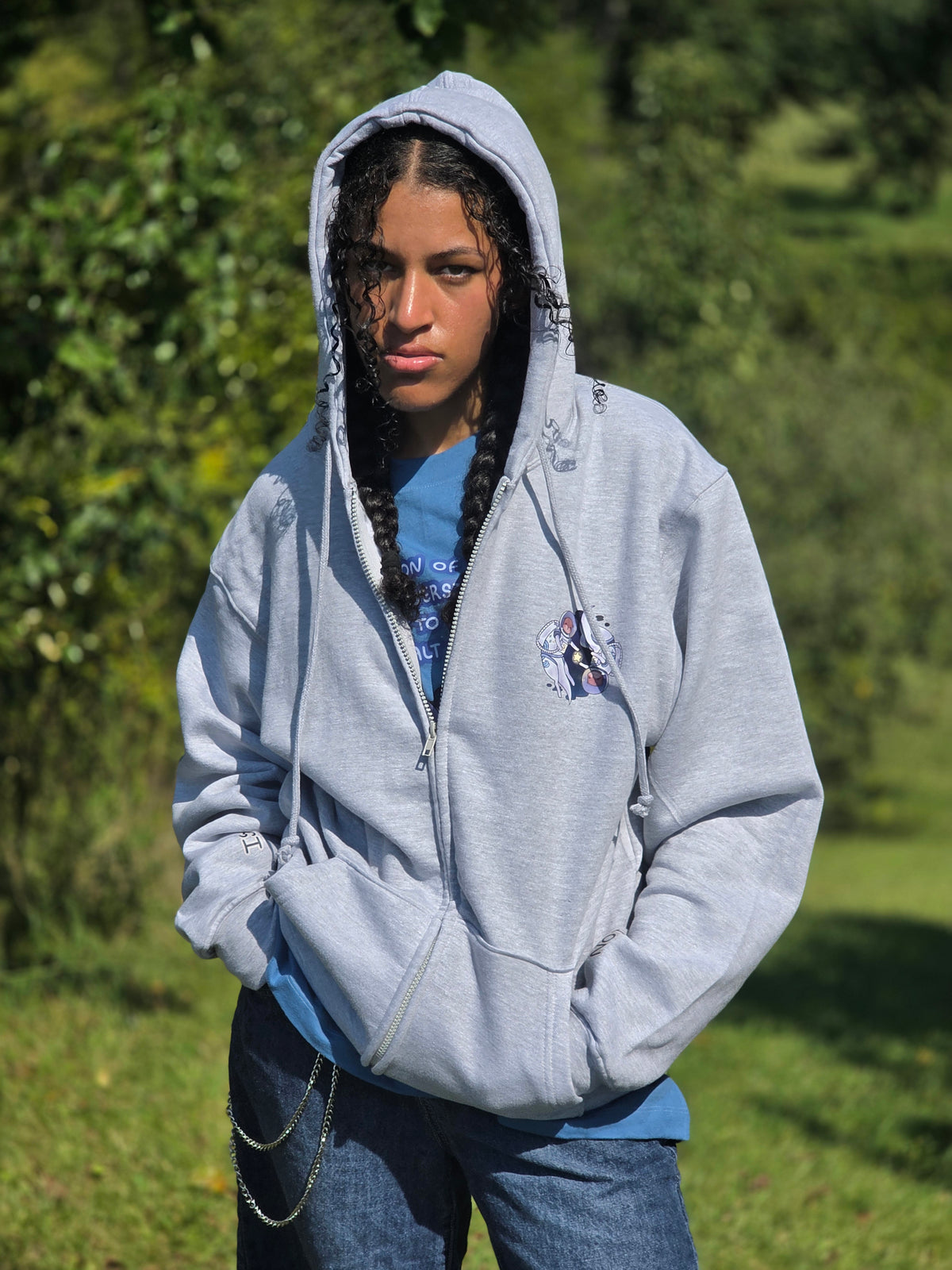 The Vision is Alive - Zip-Up Hoodie