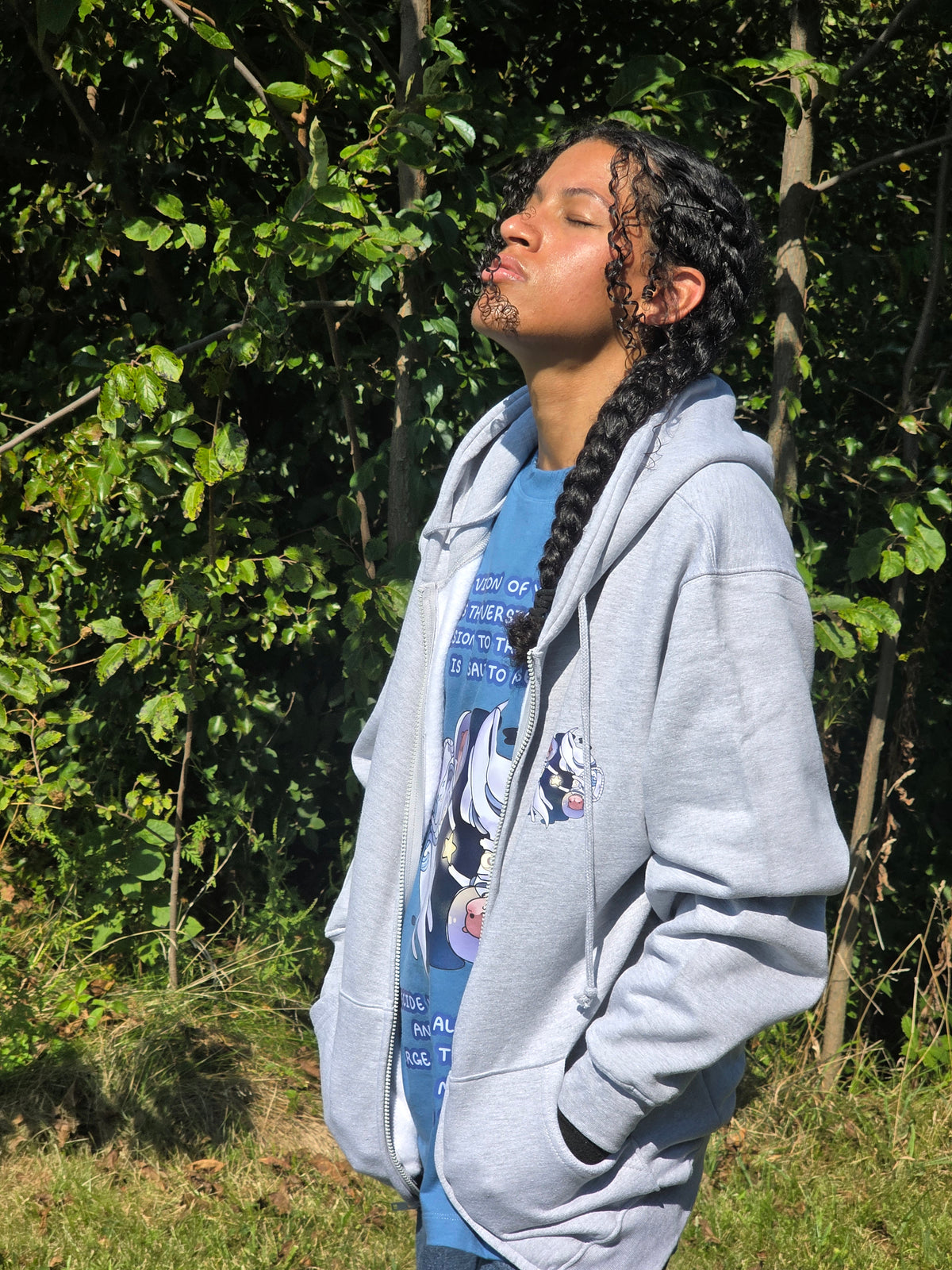 The Vision is Alive - Zip-Up Hoodie