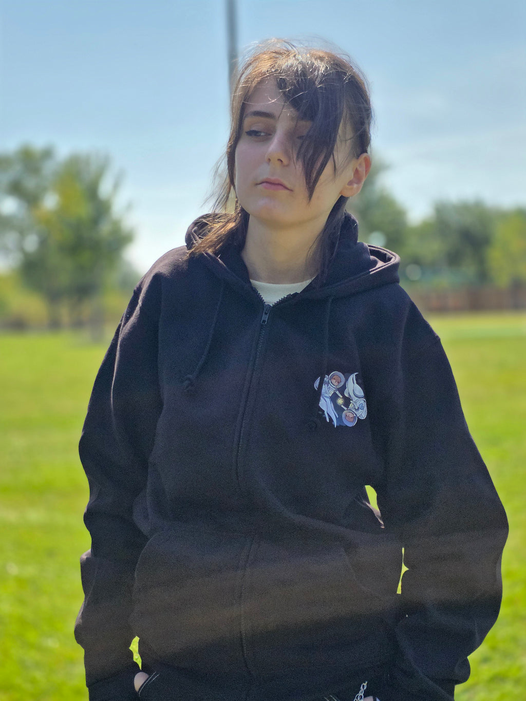 The Vision is Alive - Zip-Up Hoodie