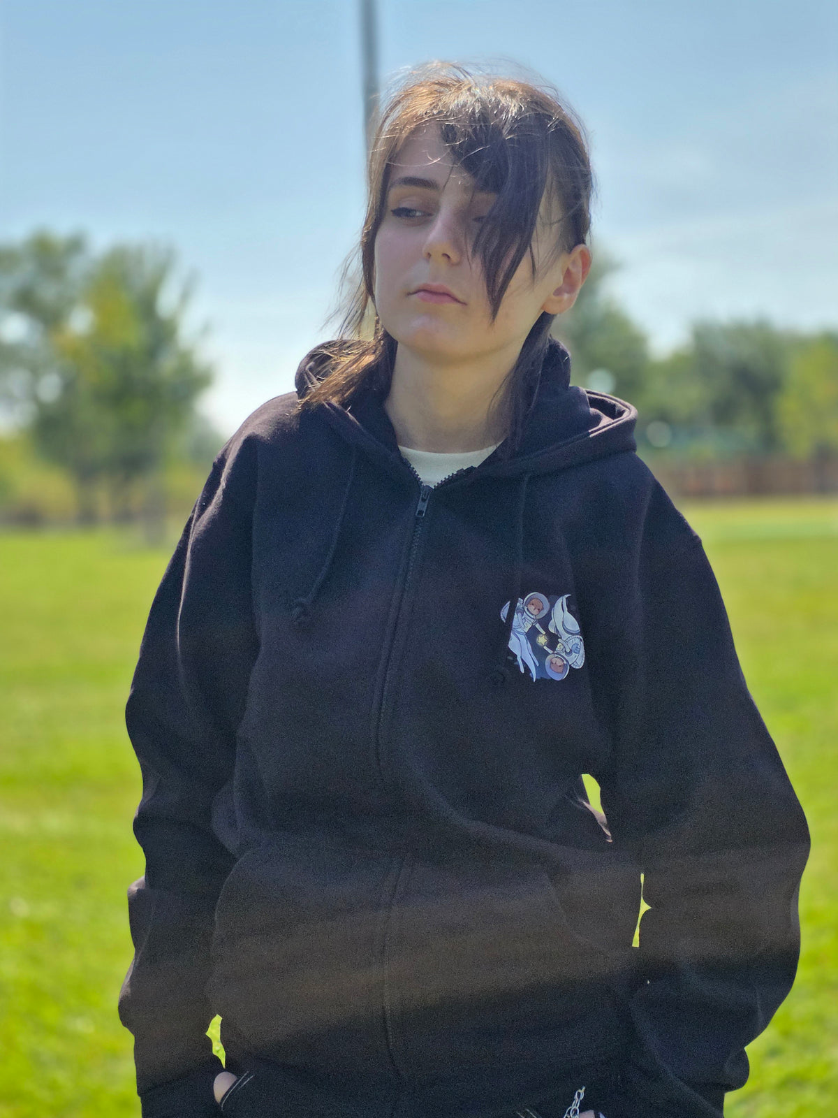 The Vision is Alive - Zip-Up Hoodie