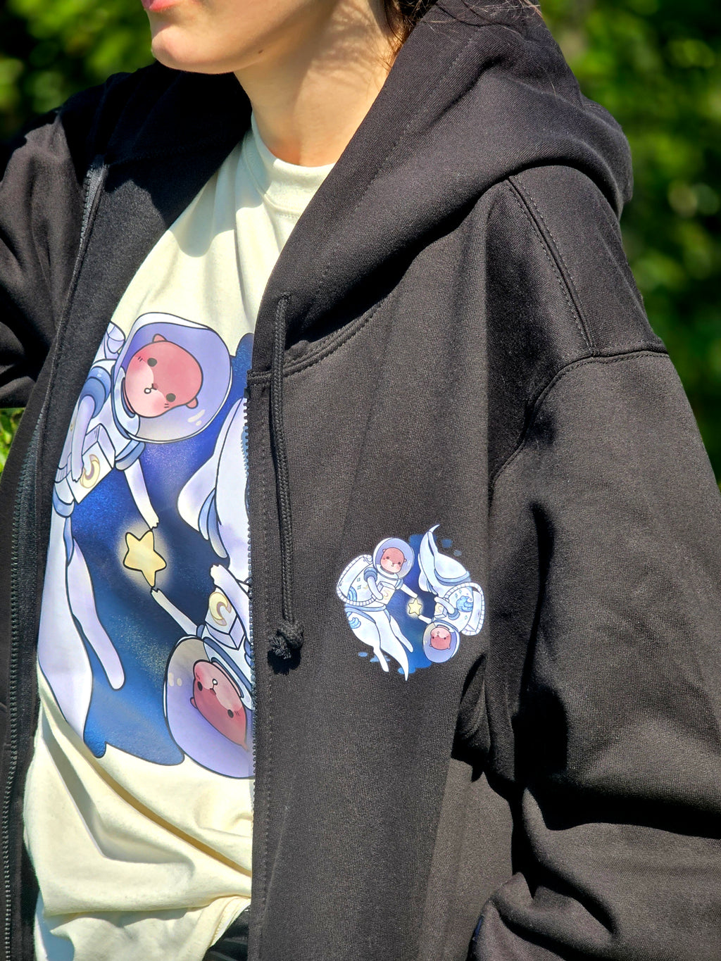 The Vision is Alive - Baggy Tee (Cream)