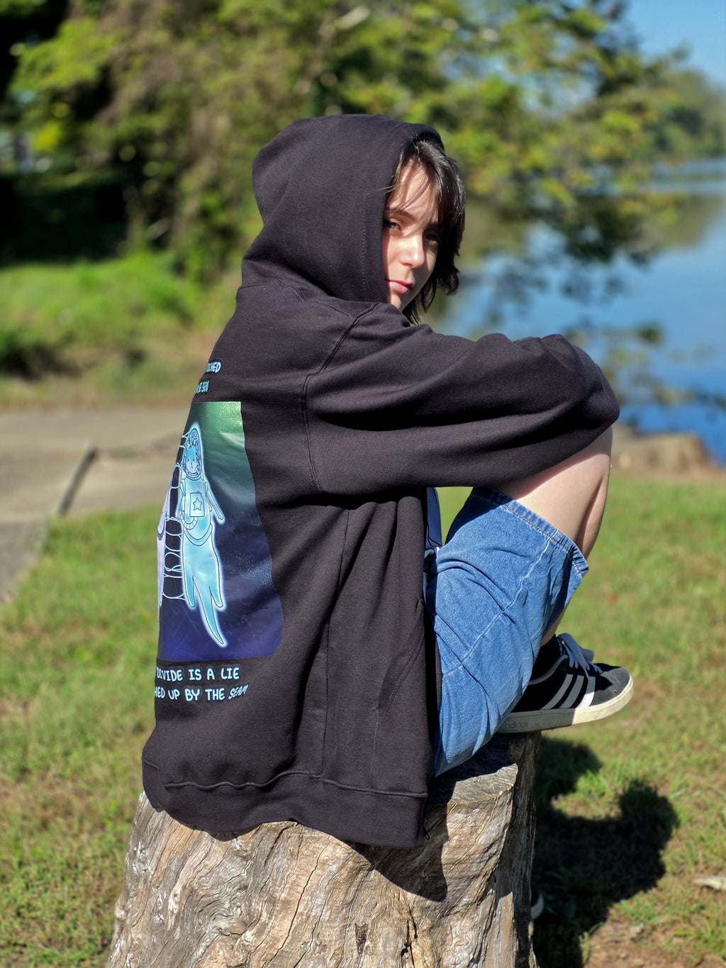 Division is a Lie - Zip-Up Hoodie
