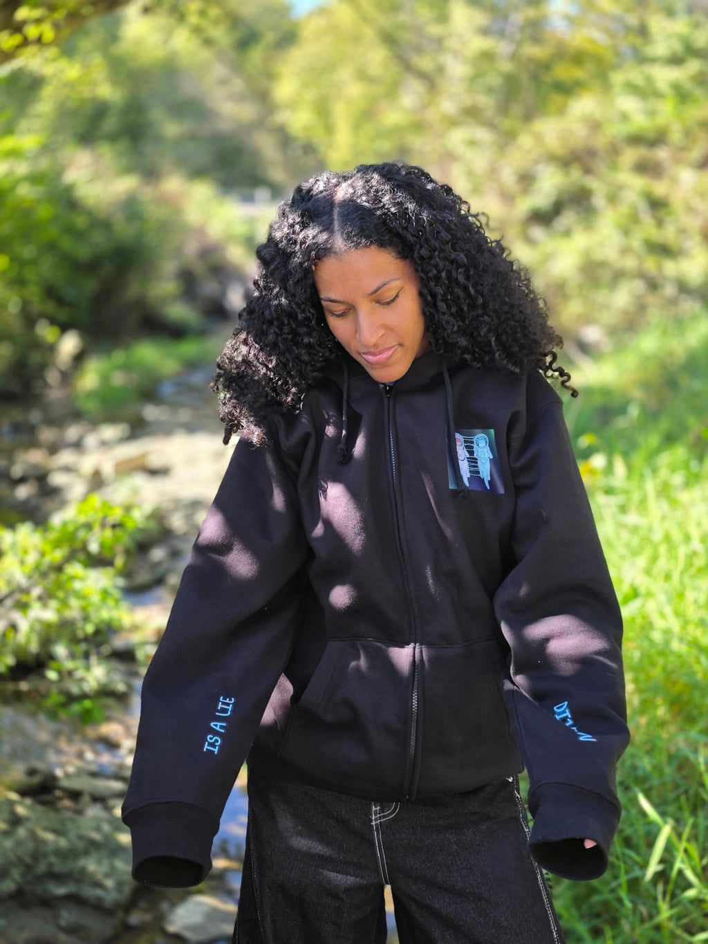 Division is a Lie - Zip-Up Hoodie