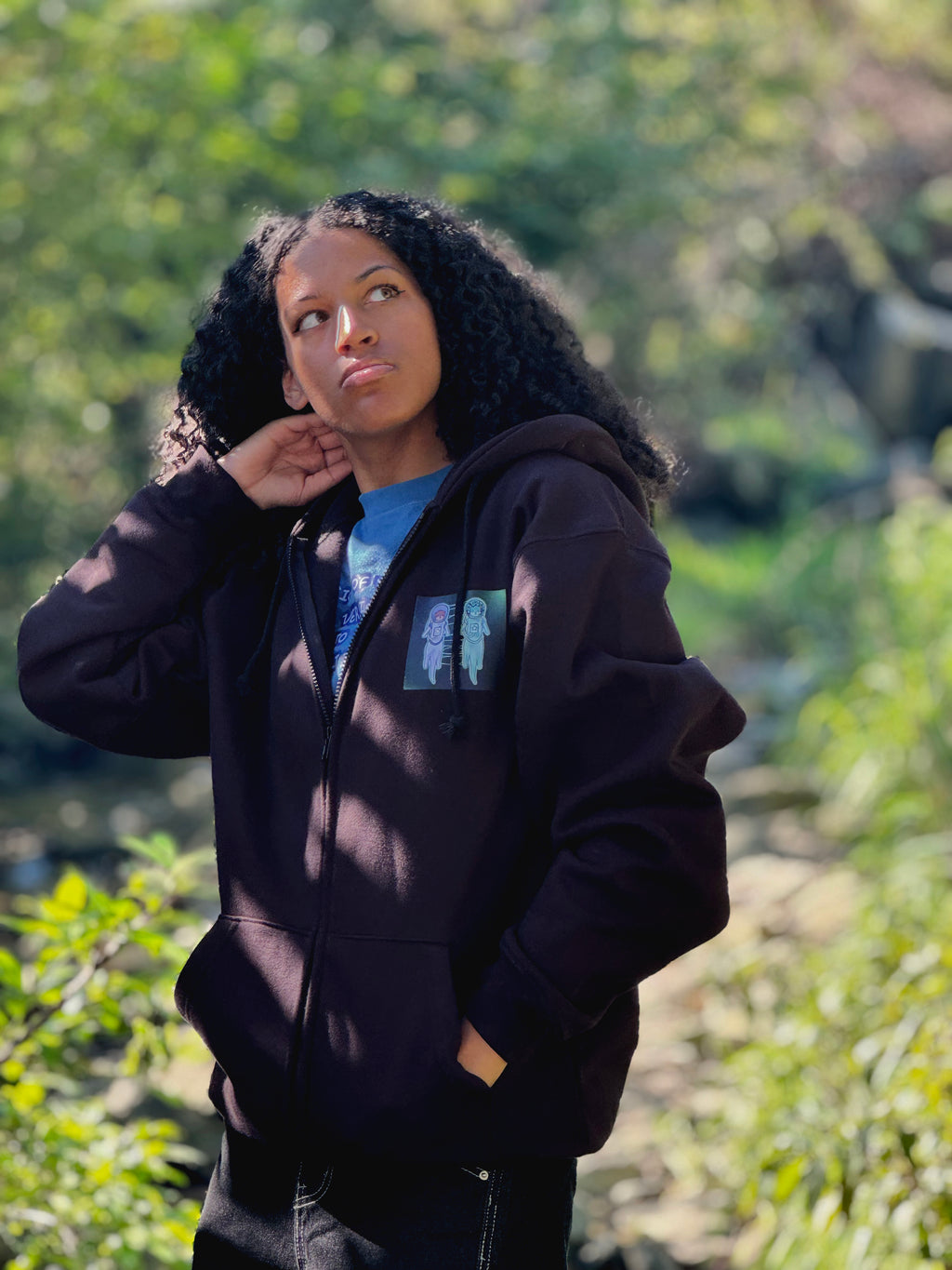 Division is a Lie - Zip-Up Hoodie