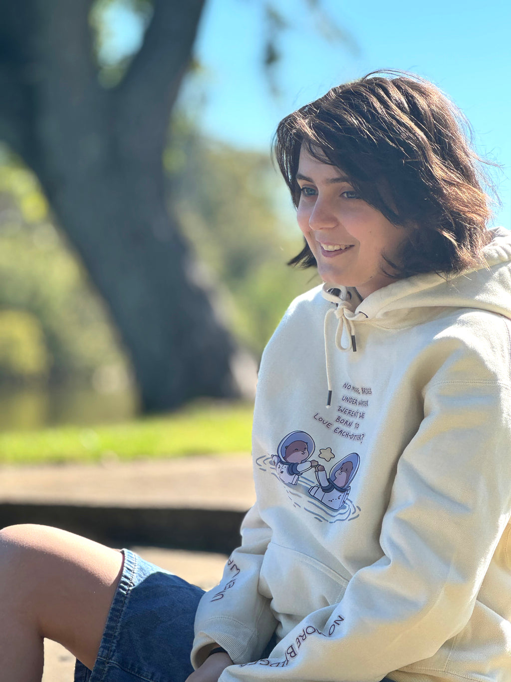 No More Bridges Under Water - OtterSpace Hoodie