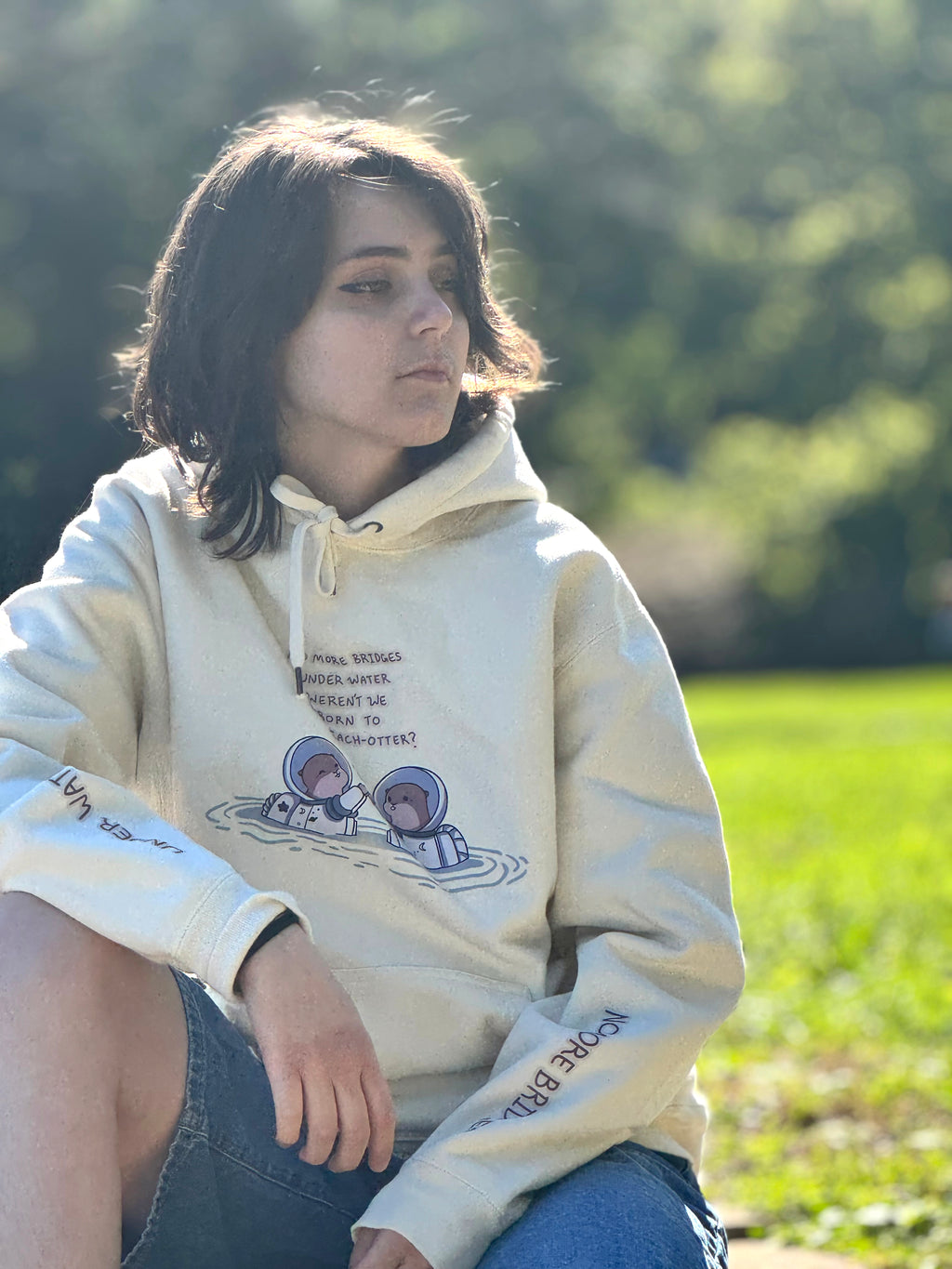 No More Bridges Under Water - OtterSpace Hoodie