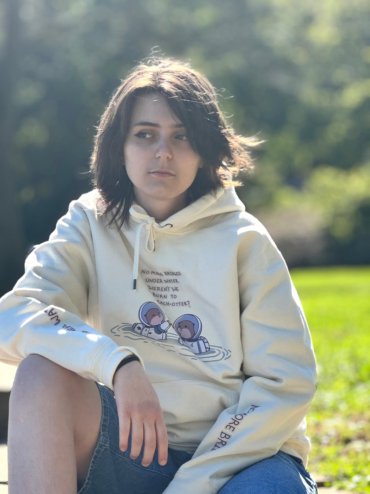 No More Bridges Under Water - OtterSpace Hoodie
