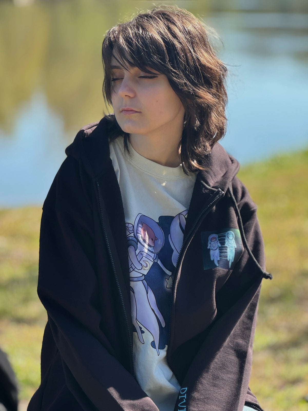 Division is a Lie - Zip-Up Hoodie